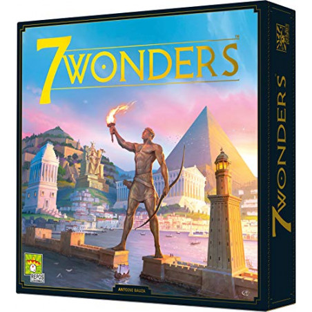 Repos Production | 7 Wonders - Nouvelle version 2020 | Unbox Now | Jeu de société | À partir de 10 ans | 3 à 7 joueurs |
