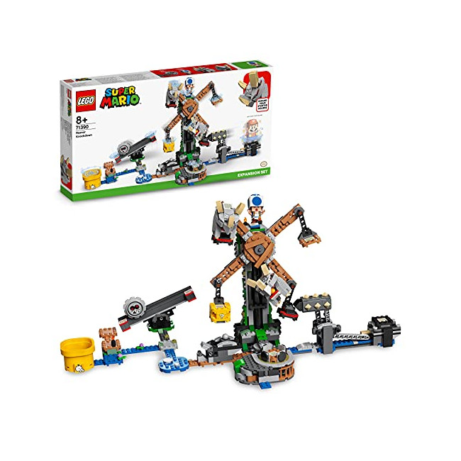 LEGO 71390 Super Mario Ensemble d'extension La Destruction des Reznors Jouet Enfant 6 Ans