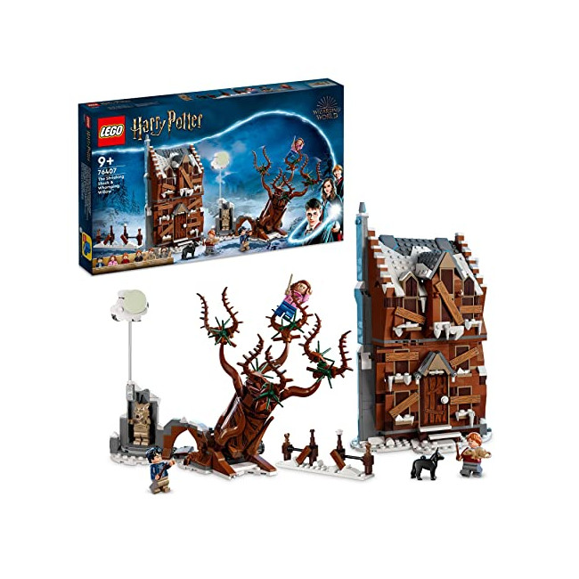 Lego 76407 Harry Potter La Cabane Hurlante et Le Saule Cogneur, Jouet sur Prisonnier d'Azkaban, Set pour Enfants de 9