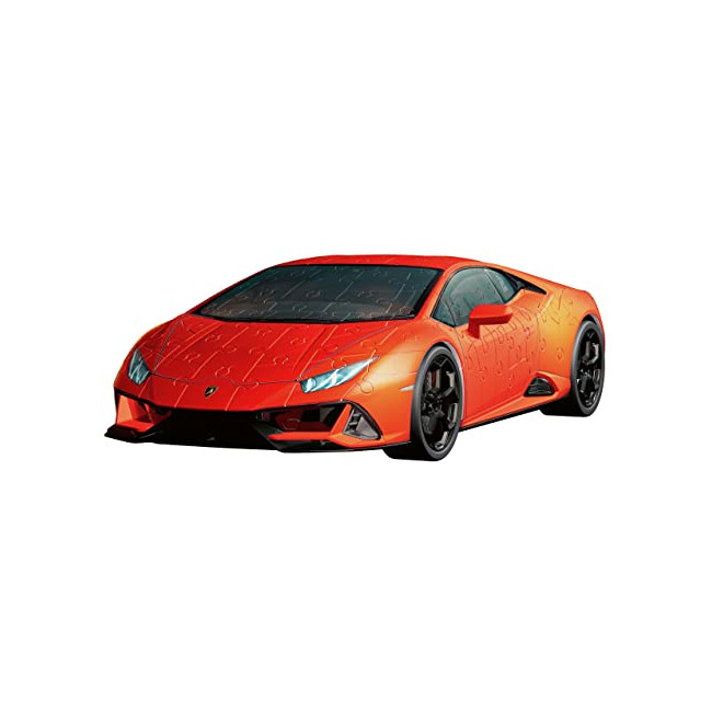 Ravensburger - Puzzle 3D Véhicules - Lamborghini Huracan Evo - A partir de 8 ans - 108 pièces numérotées à assembler