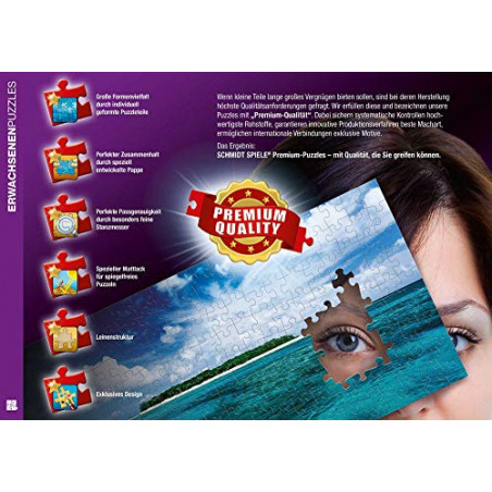 Schmidt Spiele- Puzzle, 59625, Coloré