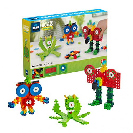PLUS PLUS- Jeu de Construction, PP3907, Multicolor, Mini