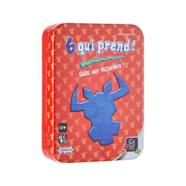 Gigamic - AMSIXQ - Jeu de Cartes - 6 Qui prend !