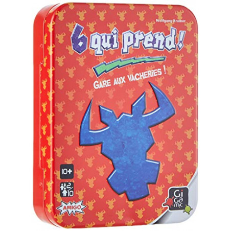 Gigamic - AMSIXQ - Jeu de Cartes - 6 Qui prend !