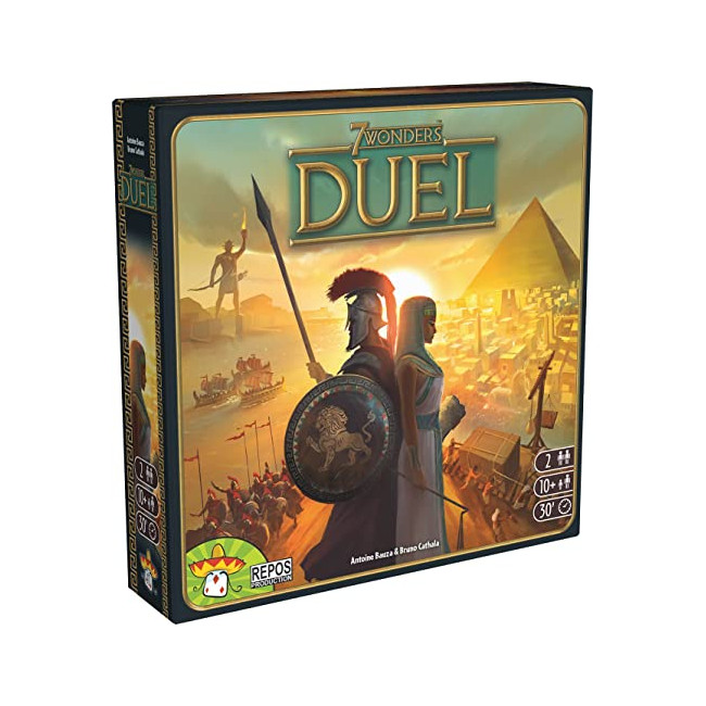 Repos Production | 7 Wonders : Duel | Unbox Now| Jeu de société | À partir de 10 ans | 2 joueurs | 30 minutes