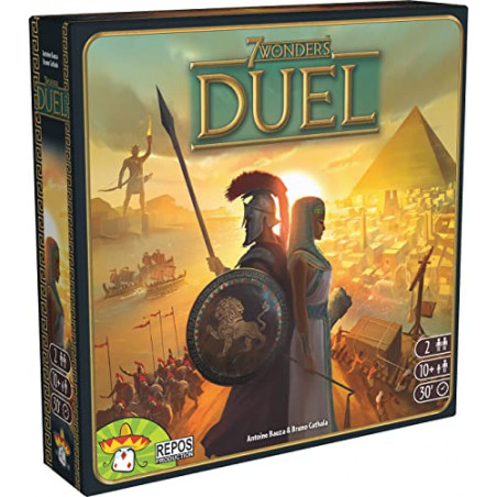 Repos Production | 7 Wonders : Duel | Unbox Now| Jeu de société | À partir de 10 ans | 2 joueurs | 30 minutes
