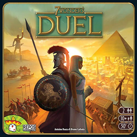 Repos Production | 7 Wonders : Duel | Unbox Now| Jeu de société | À partir de 10 ans | 2 joueurs | 30 minutes