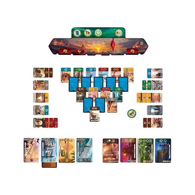 Repos Production | 7 Wonders : Duel | Unbox Now| Jeu de société | À partir de 10 ans | 2 joueurs | 30 minutes