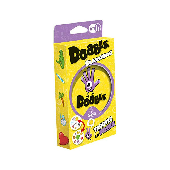 Dobble Classic (Edition 2021) - Asmodee - Jeu de société - Jeu de cartes - Jeu d'observation