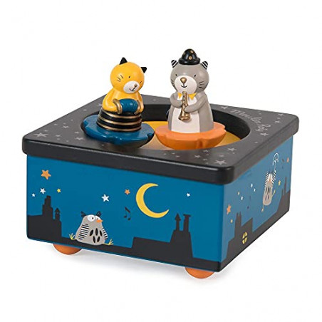 MOULIN ROTY-Boite a musique les moustaches