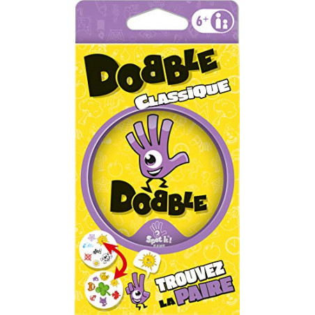 Dobble Classic (Edition 2021) - Asmodee - Jeu de société - Jeu de cartes - Jeu d'observation