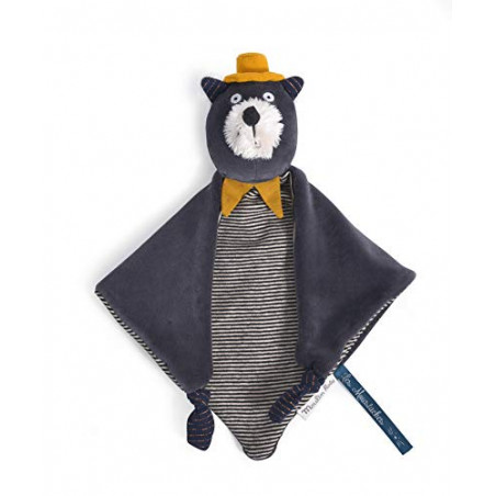 MOULIN ROTY-Doudou chat alphonse les moustaches