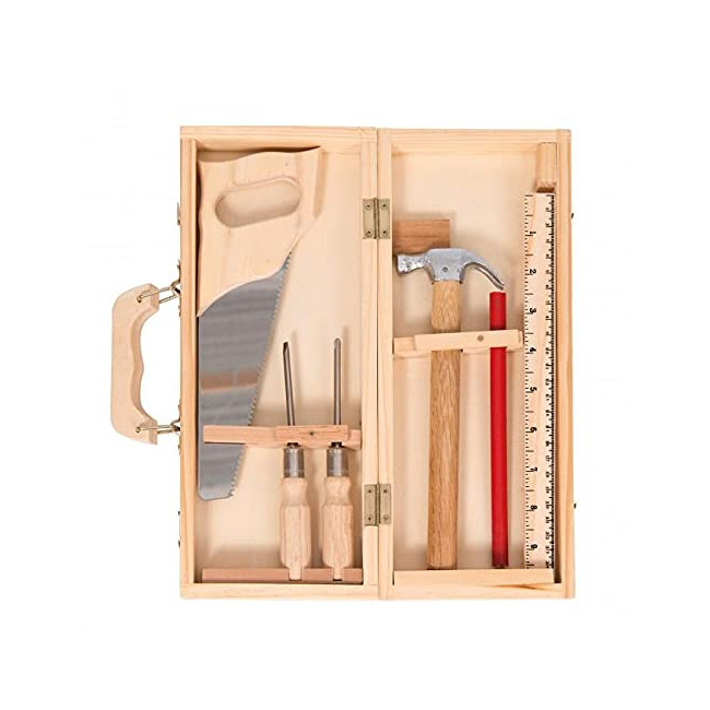 Petite valise bricolage Moulin Roty Jouets d'hier 6 outils