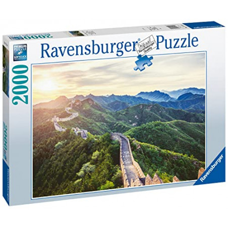 Ravensburger- Puzzle 2000 pièces Muraille Chine Adulte, 4005556171149