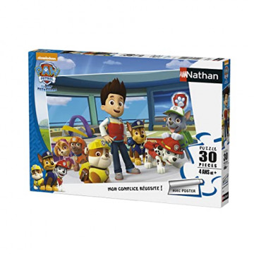 Nathan - Puzzle Enfant - Puzzle 30 p - La Pat'Patrouille réunie - Dès 4 ans - 86354