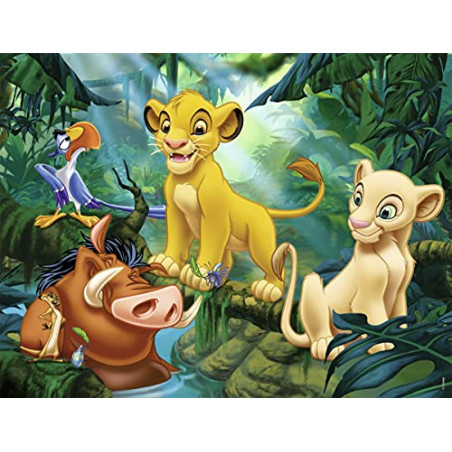 Nathan - Puzzle Enfant - Puzzle 30 p - Simba & Co. - Disney Le Roi Lion - Dès 4 ans - 86313