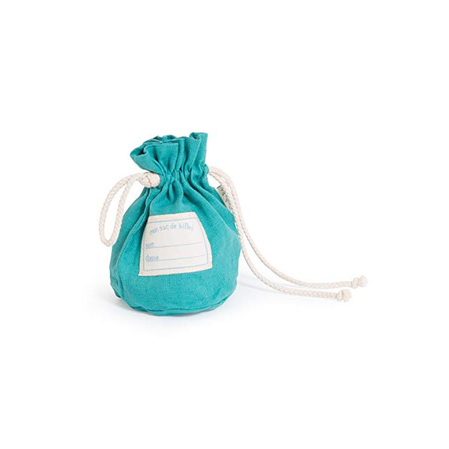 Sac de billes bleu Aujourd'hui c'est mercredi