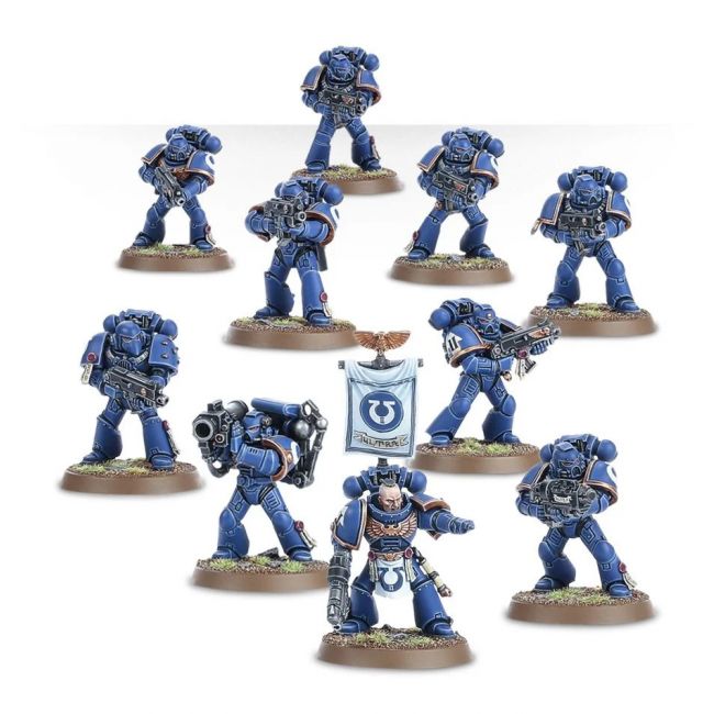 Warhammer - Space Marine escouade tactique - 10 figurines