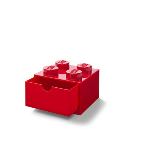 LEGO Boîte de Rangement Empilable avec 4 Boutons