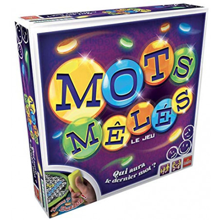 Goliath - Môts Mêlés - Jeu de famille - à partir de 7 ans- Jeu de société - Jeu d'observation et de rapidité