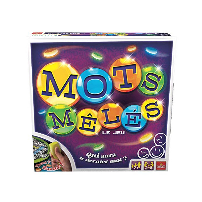 Goliath - Môts Mêlés - Jeu de famille - à partir de 7 ans- Jeu de société - Jeu d'observation et de rapidité