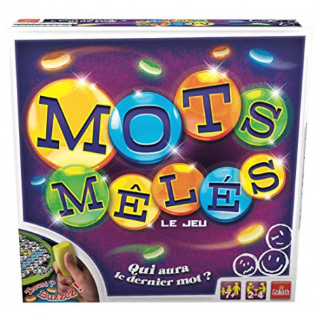 Goliath - Môts Mêlés - Jeu de famille - à partir de 7 ans- Jeu de société - Jeu d'observation et de rapidité