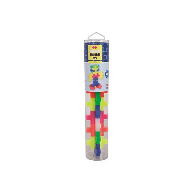 Plus PLUS-PP3286 PLUS PLUS- Tube BIG Néon 15 Pcs-PP3286, PP3286