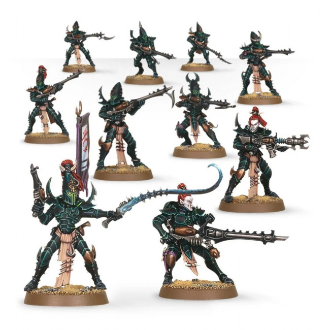 Warhammer 40k - Guerriers Cabalites / Kabalites Warriors - 10 figurines