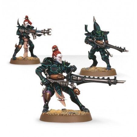 Warhammer 40k - Guerriers Cabalites / Kabalites Warriors - 10 figurines