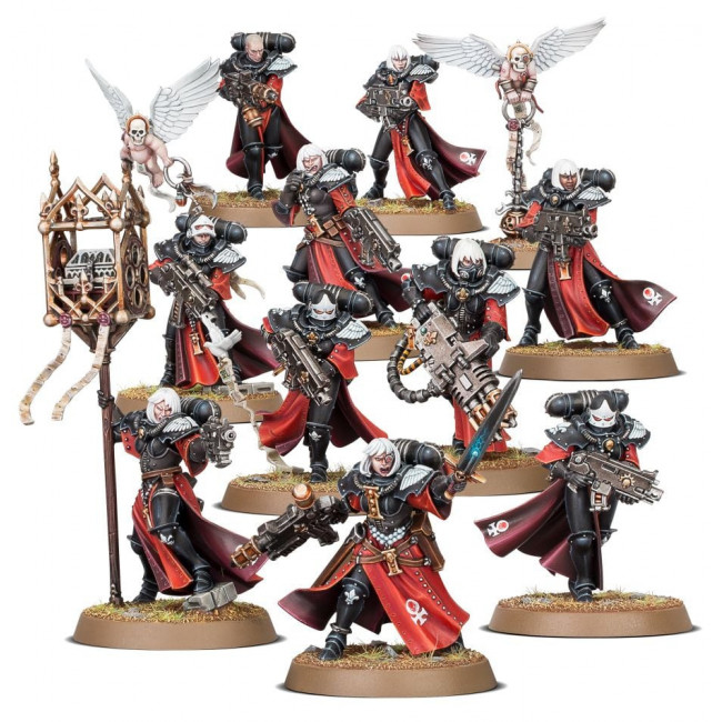 Warhammer 40k - Escouade des Soeurs de bataille / Battle sisters Squad - 10 figurines