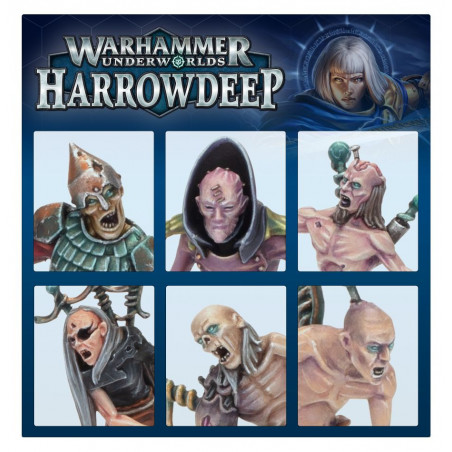 Warhammer Underworlds - Harrowdeep - Les morts en exils - 7 figurines