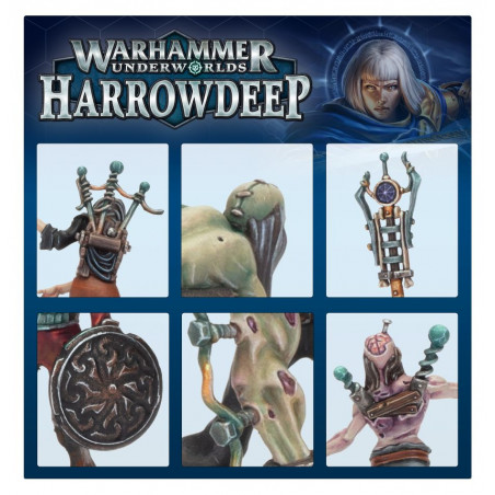 Warhammer Underworlds - Harrowdeep - Les morts en exils - 7 figurines