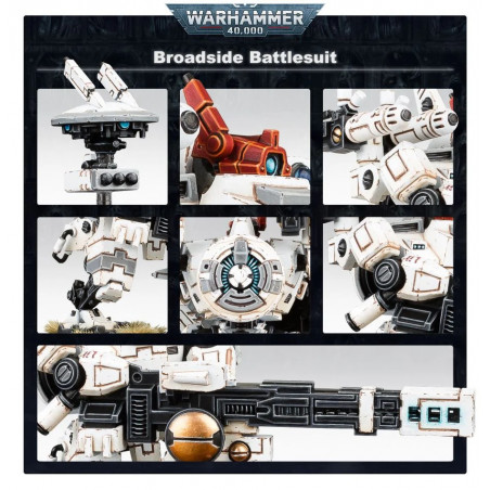 Warhammer 40k - Éxo-armure Broadside / Broadside Battlesuits -  3 figurines