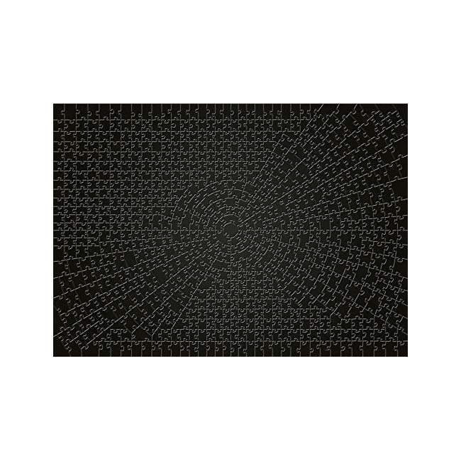 Ravensburger - Krypt puzzle 736 p - Black - Adultes et enfants dès 14 ans - Puzzle de qualité supérieure - Puzzle rond -