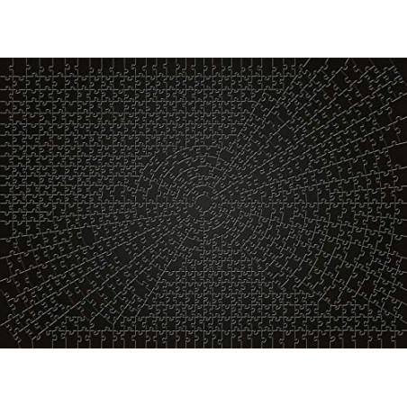 Ravensburger - Krypt puzzle 736 p - Black - Adultes et enfants dès 14 ans - Puzzle de qualité supérieure - Puzzle rond -