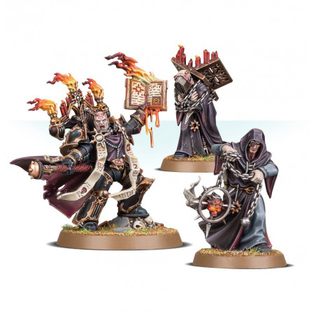 Warhammer 40k - Apôtre noir / Dark apostle - 3 figurines