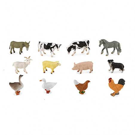 Collecta Animaux de Ferme 12 pièces