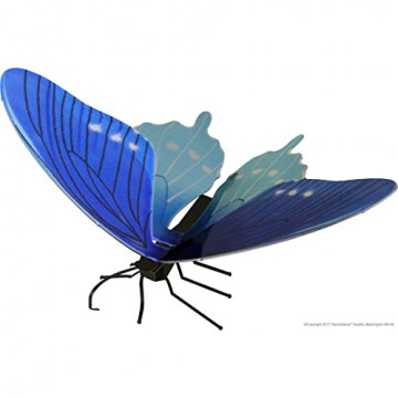 fascinations : Pipevine Swallowtail Butterfly - Kit de modèles en métal 3D.
