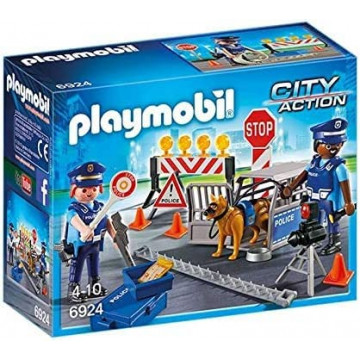 Playmobil 6924 Barrage de Police- City Action- Les policiers - City Action Les policiers