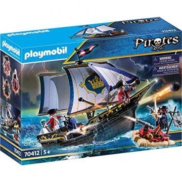 Playmobil 70412 Chaloupe des Soldats - Pirates- Les Pirates- Pirates Chaloupe