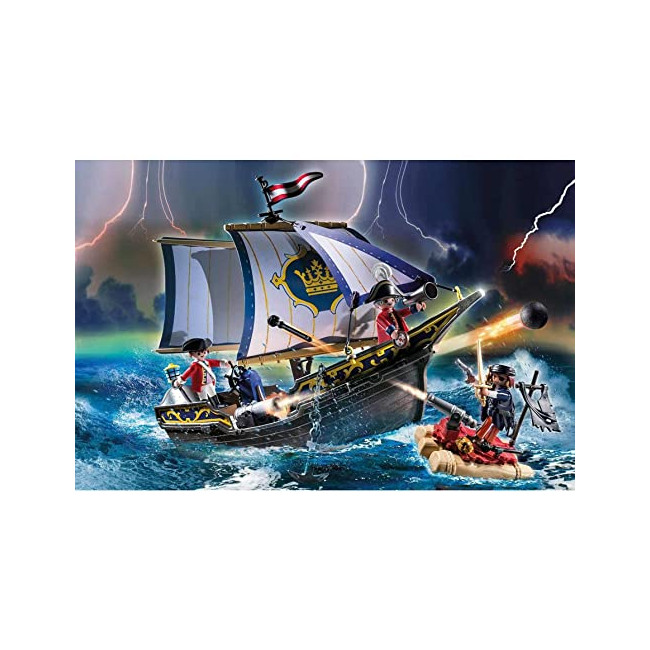 Playmobil 70412 Chaloupe des Soldats - Pirates- Les Pirates- Pirates Chaloupe