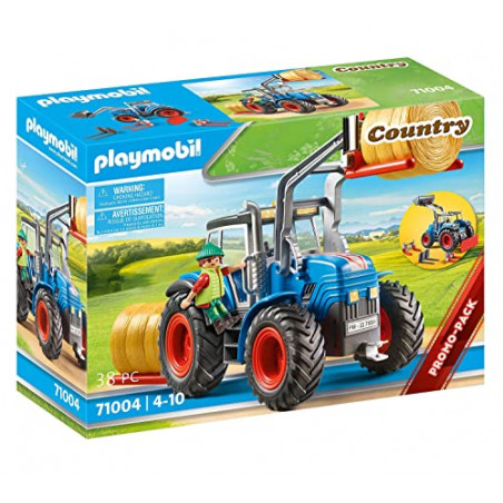 Playmobil 71004 Tracteur et Fermier - Country- La Vie à la Ferme- Promo-Pack Coffret Univers