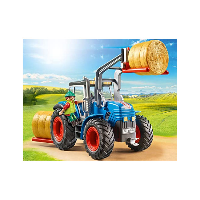 Playmobil 71004 Tracteur et Fermier - Country- La Vie à la Ferme- Promo-Pack Coffret Univers