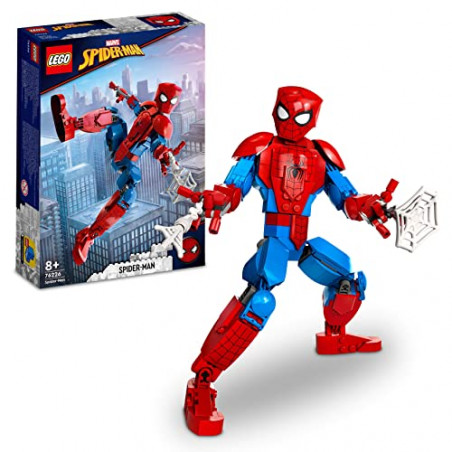 LEGO 76226 Marvel La Figurine de Spider-Man, Jeu de Construction, Minifigurine Miles Morales, Cadeau Super-Héros, pour