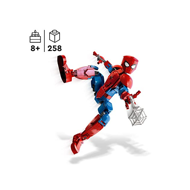 LEGO 76226 Marvel La Figurine de Spider-Man, Jeu de Construction, Minifigurine Miles Morales, Cadeau Super-Héros, pour