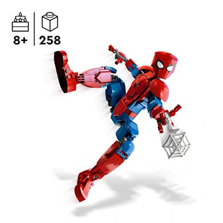 LEGO 76226 Marvel La Figurine de Spider-Man, Jeu de Construction, Minifigurine Miles Morales, Cadeau Super-Héros, pour