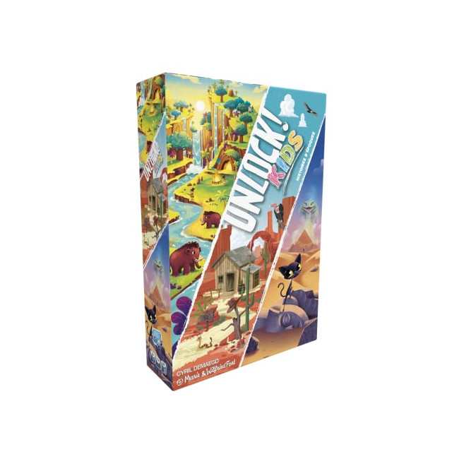 Space Cowboys Unlock Kids 2 - Jeu de Société - De 1 à 4 Joueurs - 6 Ans et Plus