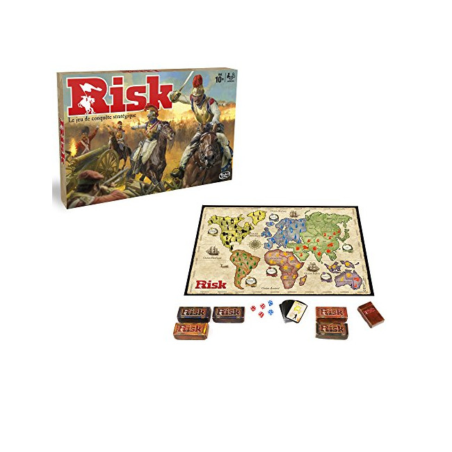 Hasbro Risk - Jeu de Société - Jeu de Plateau et de Stratégie