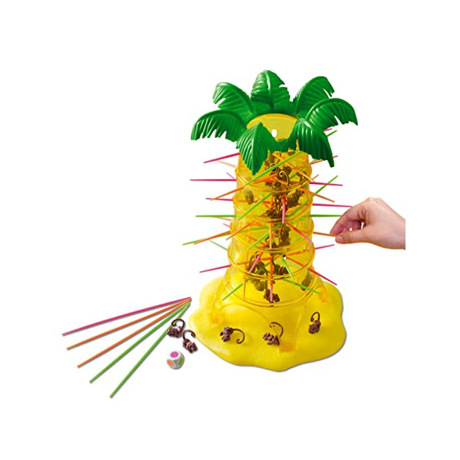 SOS Ouistiti, jeu de société et d'adresse pour enfants dès 5 ans, version multilingue, 52563