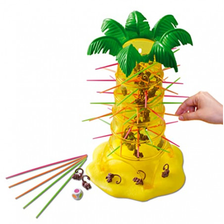 SOS Ouistiti, jeu de société et d'adresse pour enfants dès 5 ans, version multilingue, 52563